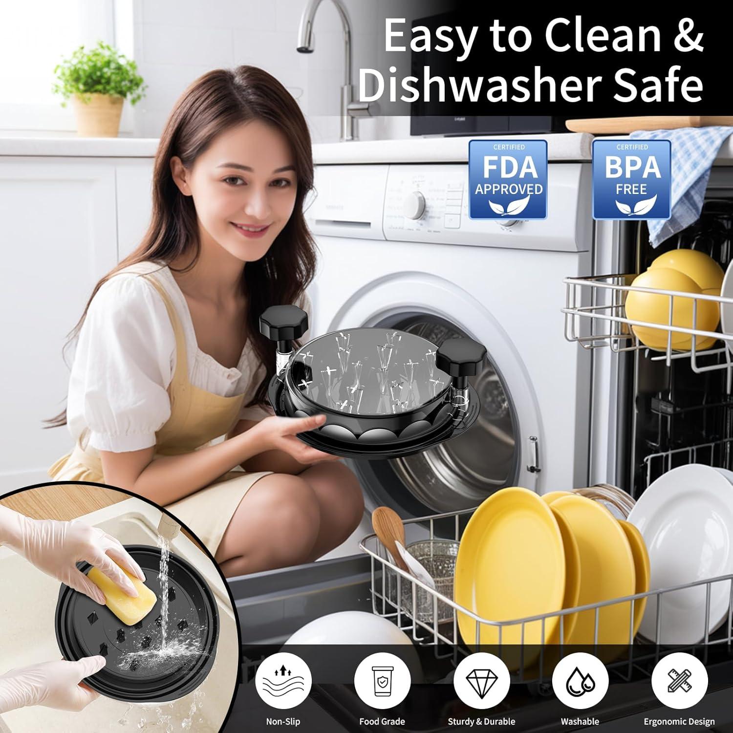Chicken Shredder Tool Manual Meat Shredder, Meat Tenderizer & Potato Masher for Pulled Pork, Chicken, Beef and Other Meats, Easy-Twist Food Preparation Tool for Fast Shredding and Mixing Chicken Shredder Tool Manual Meat Shredder, Meat Tenderizer & Potato Masher for Pulled Pork, Chicken, Beef and Other Meats, Easy-Twist Food Preparation Tool for Fast Shredding and Mixing