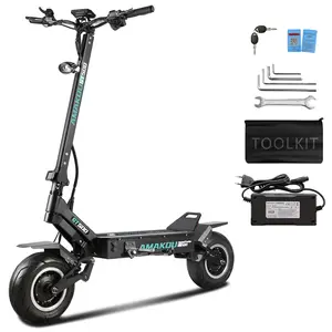 Amakou ST500 Pro Electric Scooter for Adults 13-Inch Road Tires with APP Screen