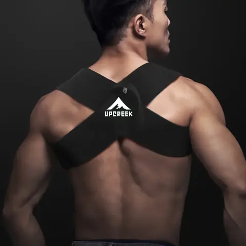 UPCREEK Heavy-Duty Adjustable Unisex Multi-Size Athletic Fitness Shoulder Straps - Posture Support Back Correction Band, Body Aligner, Assist Pull-Ups & Bench Press Functional Training Aid