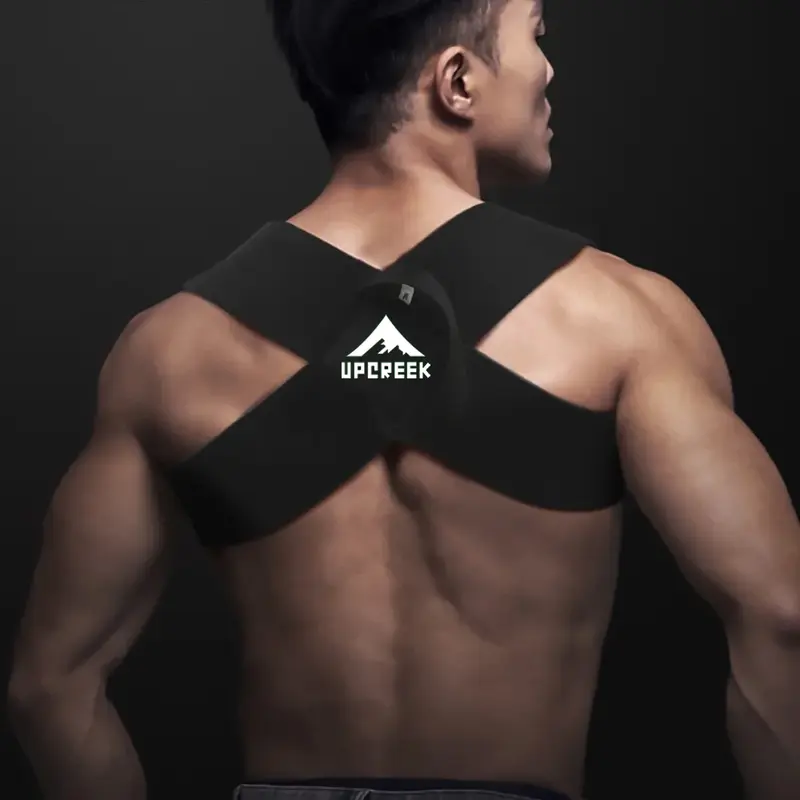 UPCREEK Heavy-Duty Adjustable Unisex Multi-Size Athletic Fitness Shoulder Straps - Posture Support Back Correction Band, Body Aligner, Assist Pull-Ups & Bench Press Functional Training Aid