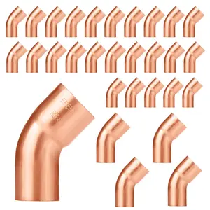 10 Pcs 2" FTG x Copper 45° Street Elbow at Wholesale Price