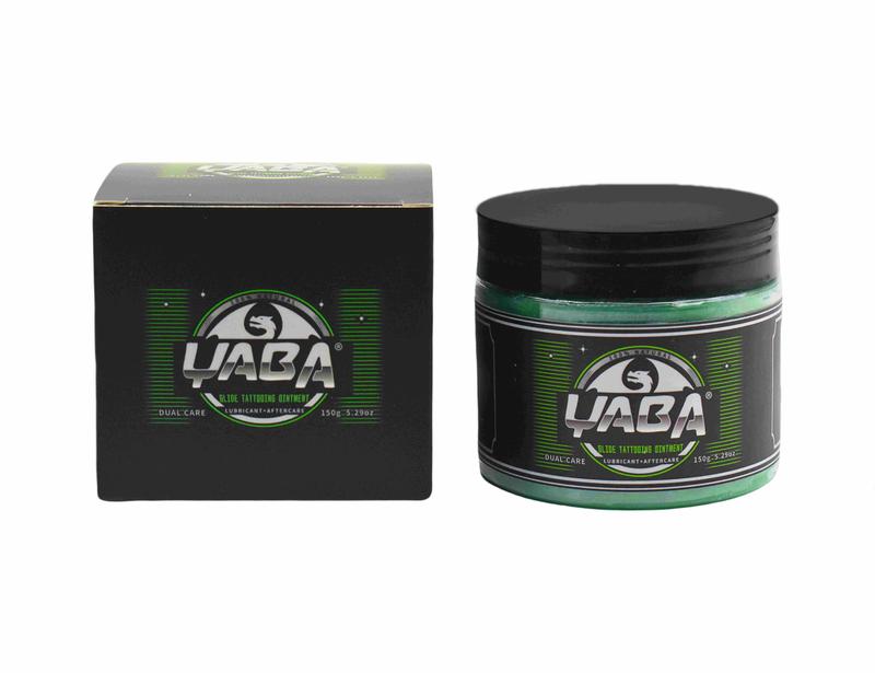 Yaba Green Tattoo Aftercare Ointment for Artists Natural Tattoo Aftercare Cream Lotion 150g/5.29OZ Vegan Cruelty-Free