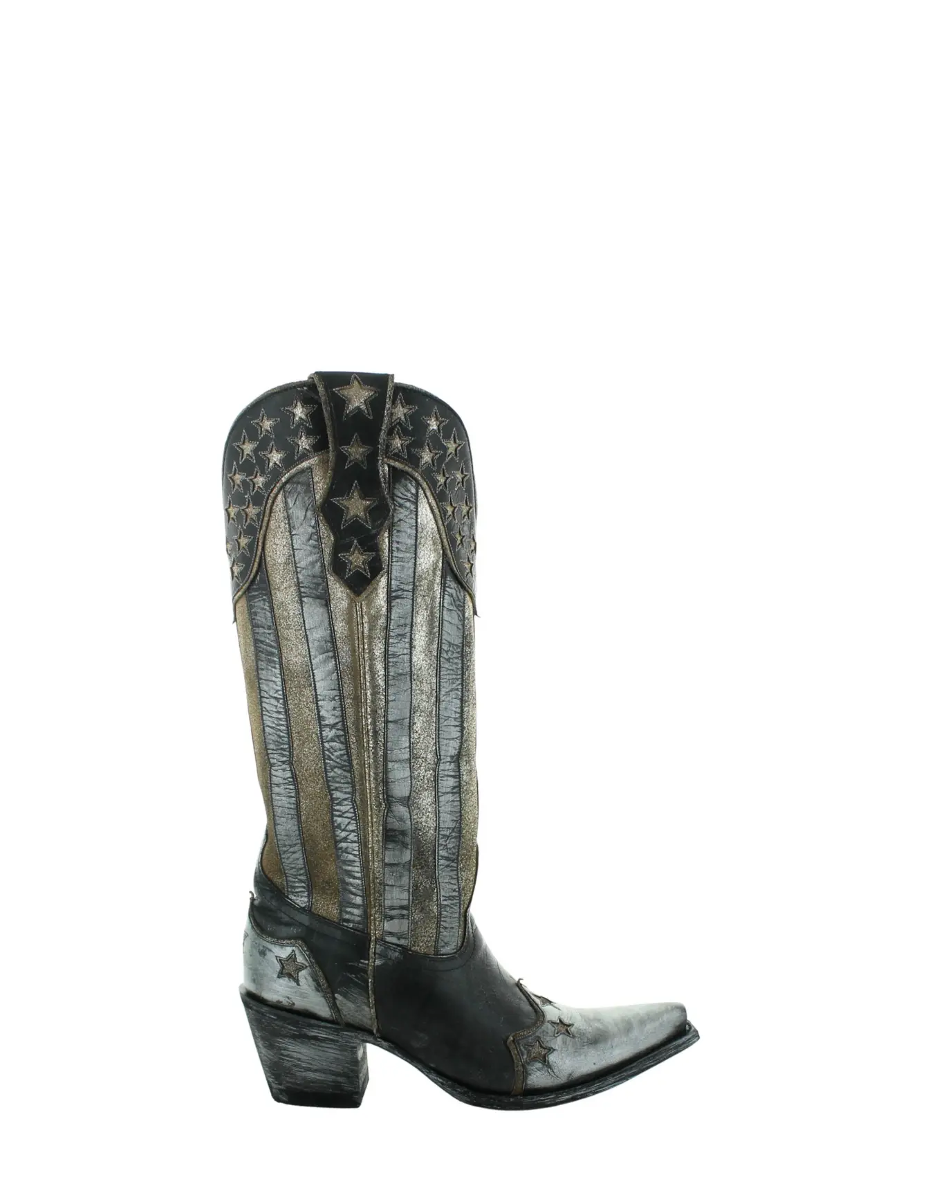Yippee Ki Yay By Old Gringo Bloom Boot in Black/Fusil
