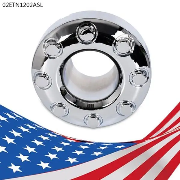 CROSSDESIGN Front Open Rotating Wheel Center Hub Cap for 05-2018 Ford F350 Super Duty Dually 4X4 Trucks, Auto Replacement Parts with Oils Compatibility