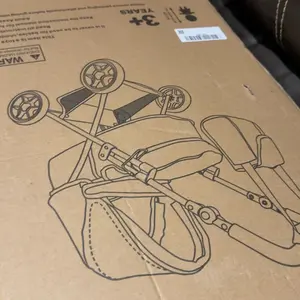 Baby Doll Stroller & Pram – Adjustable Hood Pushchair - Lightweight Foldable Buggy-Style For Dolls Up To 55cm (22") - Includes Storage Basket & Shoulder Bag - Gift For Girls Ages 3+