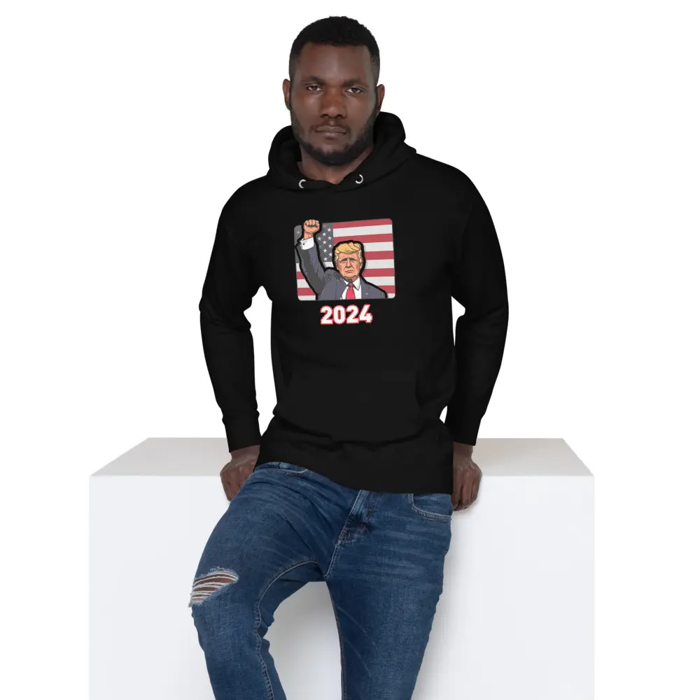 Trump Triumph: Cozy Patriot Unisex-Hoodie