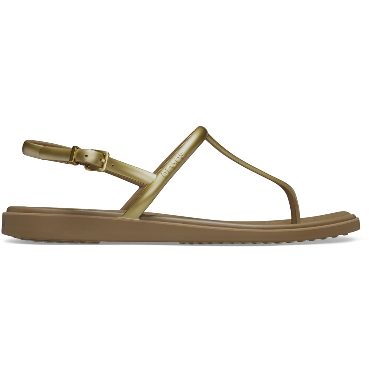 Crocs Miami Metallic Thong Flip Flop Summer Sandals