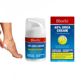 Urea Cream 40 Percent for Feet, 40% Urea Foot Cream for Dry Cracked Heels Knees Elbows Callus Hands with 2% Salicylic Acid, Enriched with Aloe Vera & Shea Butter， Foot Moisturizer, Moisturizer for Feet Care Intensive Moisturizing