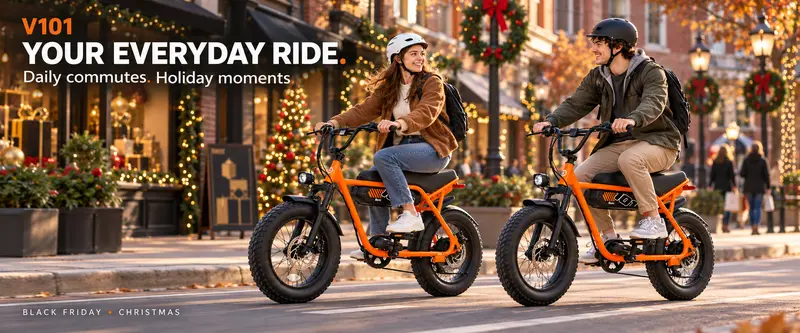 ESKUTE V101 electric bike operation and safety information