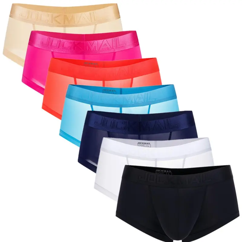 Men's Semi-sheer Boxer Brief, Fashion Breathable Underwear, Breathable Comfortable Underwear for Daily Wear, Casual Men's Underwear for All Seasons, Stretchy Sports Underwear, Breathable Elastic Underwear, Breathable Undergarments
