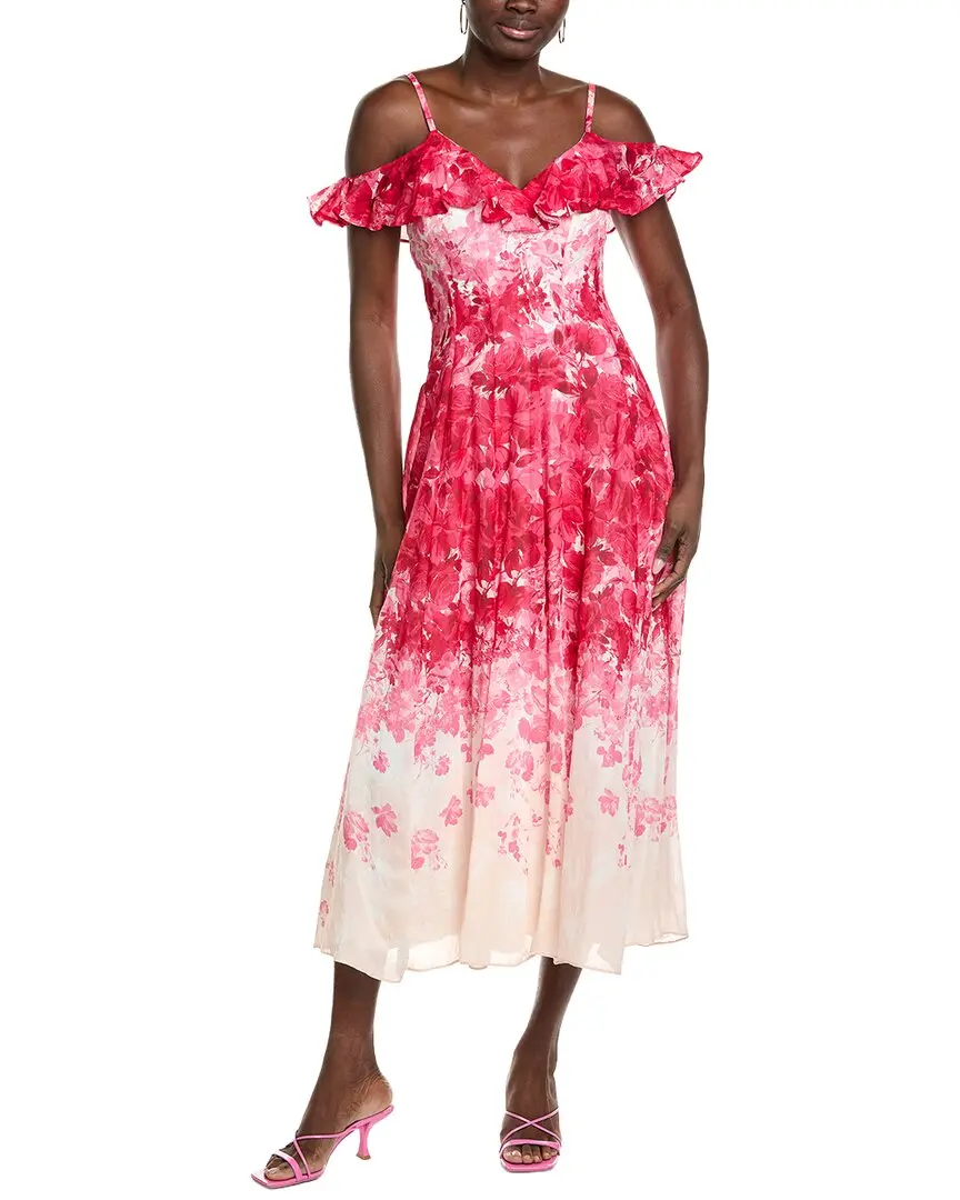 Maison Tara Crinkle Voile Sleeveless Midi Dress