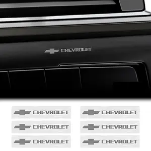 3D Metal Car Emblem Sticker, Easy Installation, Compatible with Chevrolet Captiva Cruze Spark Colorado Malibu Trax Z71 Aveo Orlando Lacetti Equinox