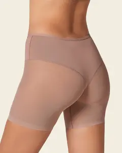 Leonisa Sheer Shaper Shorts for Women – Truly Undetectable Short, Seamless Shapewear with Anti-Chafing & Invisible Effect