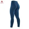 AUROLA Serpent Snake Seamless Scrunch Workout Leggings for Women,Girls Squat Proof Ribbed Thick Active Gym Pants