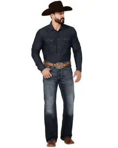 Cody James Men's Moonlight Wash Duke Relaxed Bootcut Stretch Denim Jeans - Cjsp24j41-Dkw