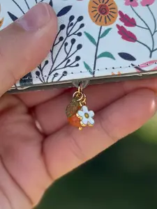 Orange Blossom USBC Charm