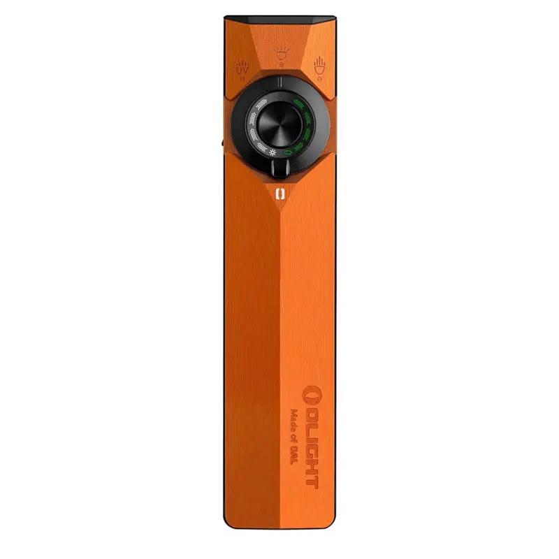 OLIGHT ArkPro Ultra Rechargeable Flat EDC Flashlight,1700Lumens,AmberOrange