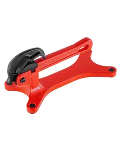 Portable Aluminum Pipe Vise For Workshop And Diy Projects, Lightweight Clamp With 1/8 Inch To 1-1/2 Inch Capacity, Durable Metal Construction, Easy Setup, Secure Holding, Ideal For Threading, Cutting, And Soldering