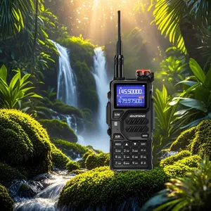 BAOFENG K5PLUS Budget-Friendly Digital Wireless  - 1W Long Range Two Way Radio with NOAA Weather &  All Outdoor Needs Audio Walkie Intercom Portable