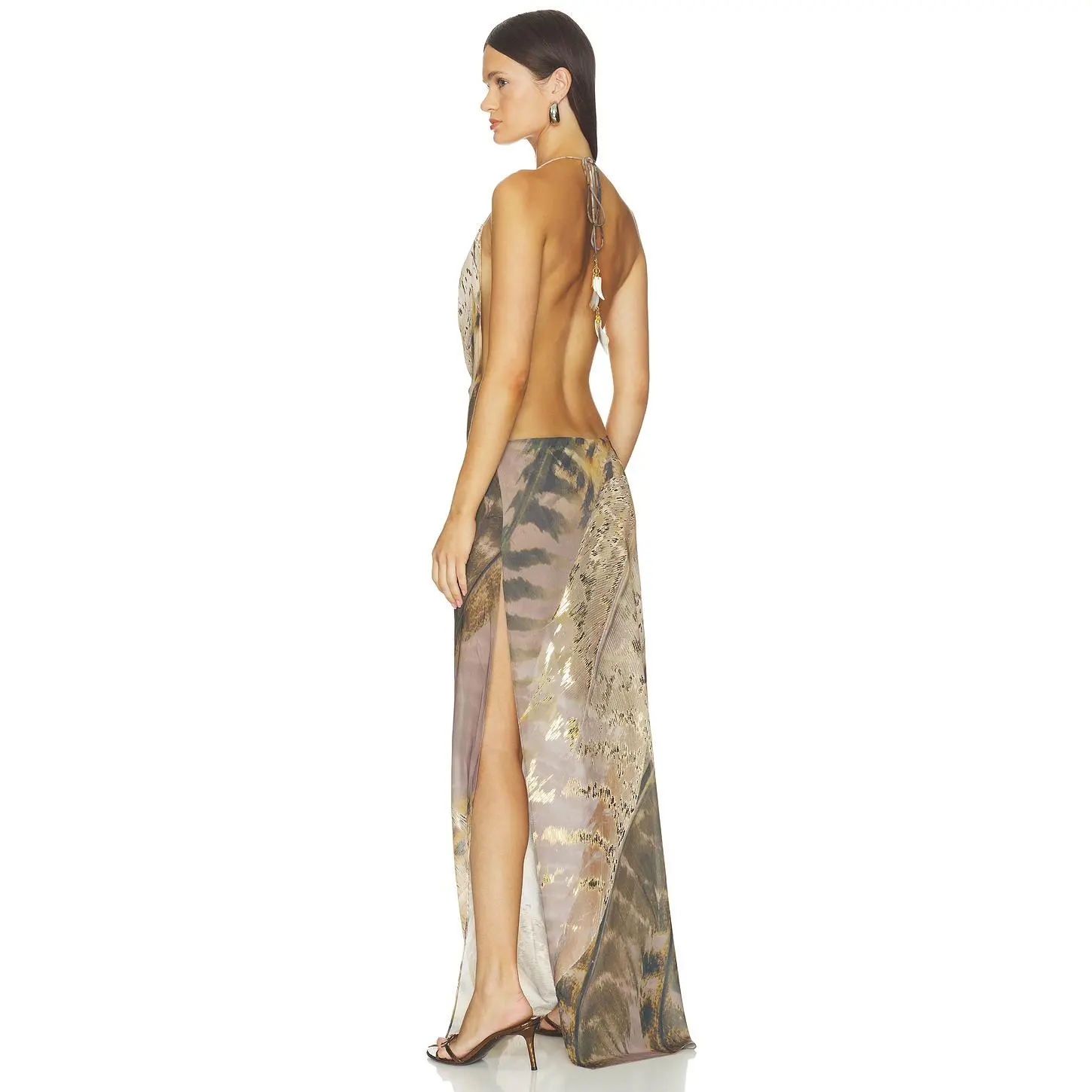 jaded london halter neck dress Shop Avani Halterneck Wrap Over Mini Dress | Jaded London