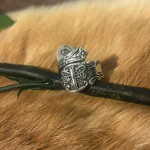 Sterling Silver (925) Dragonfly Spoon Ring (Adjustable)