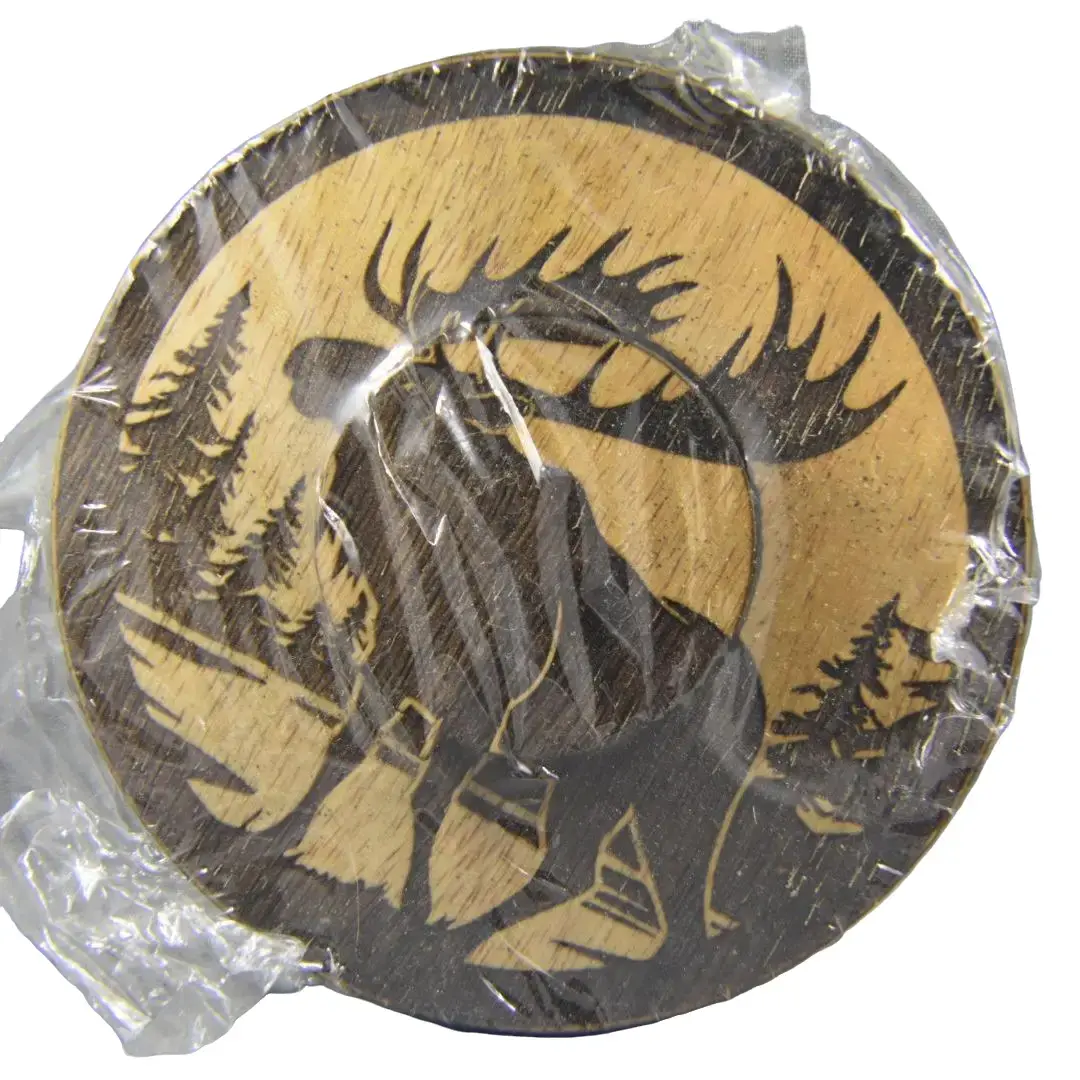 Nightbloom Brew Tools - Tea Strainers with Soul Mystic Moose Design Engraved Metal Strainer for Herbal Blends & Rituals