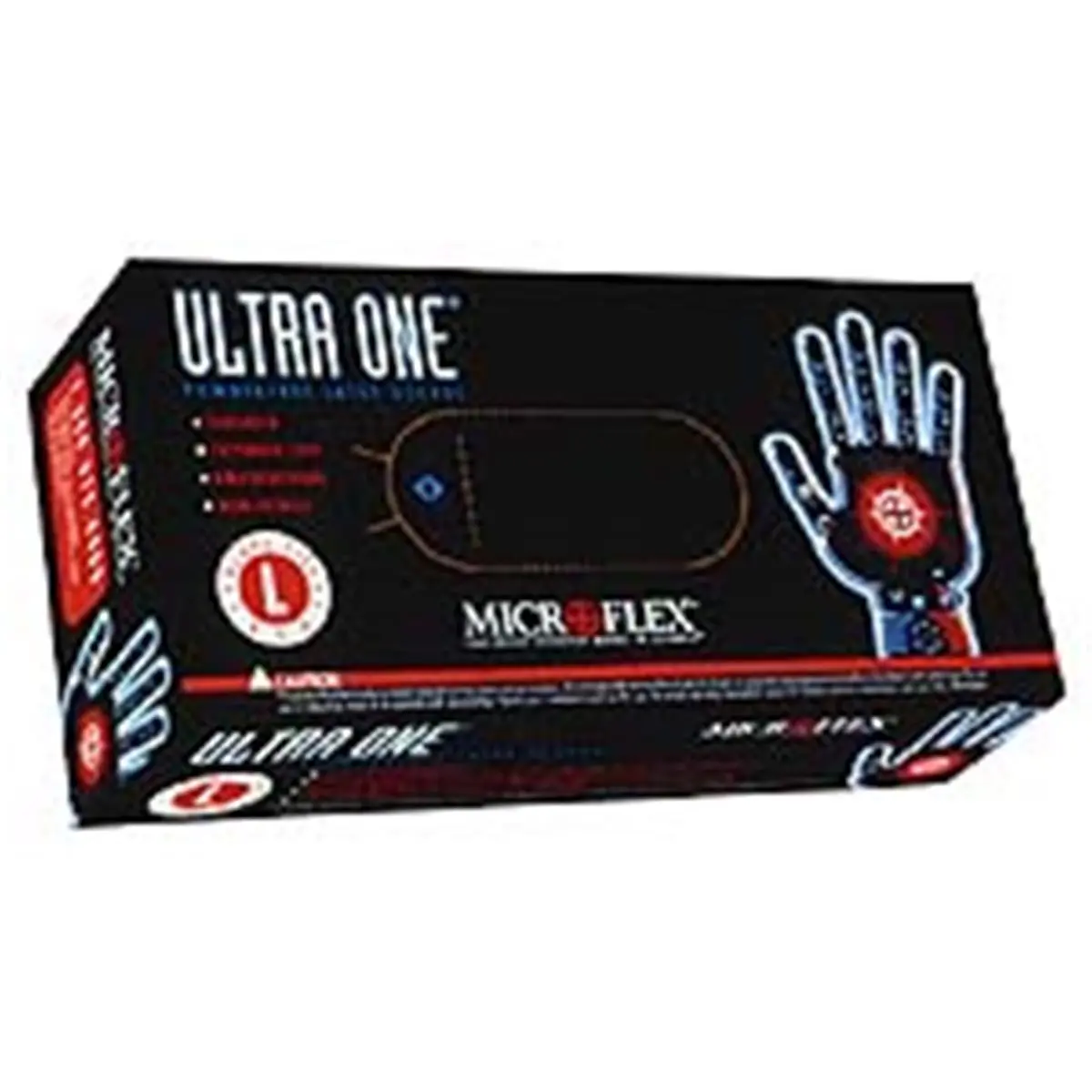 Microflex UL31 Comfortable Wrist & Arm Support Powder-Free Latex Exam Gloves - X-Large - Box of 50