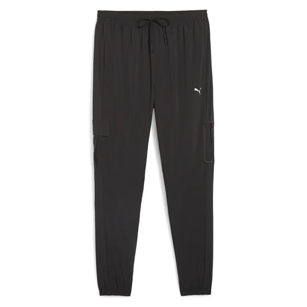 PUMA Mens Flex Woven Cargo Pants Casual - Black