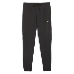 PUMA Mens Flex Woven Cargo Pants Casual - Black