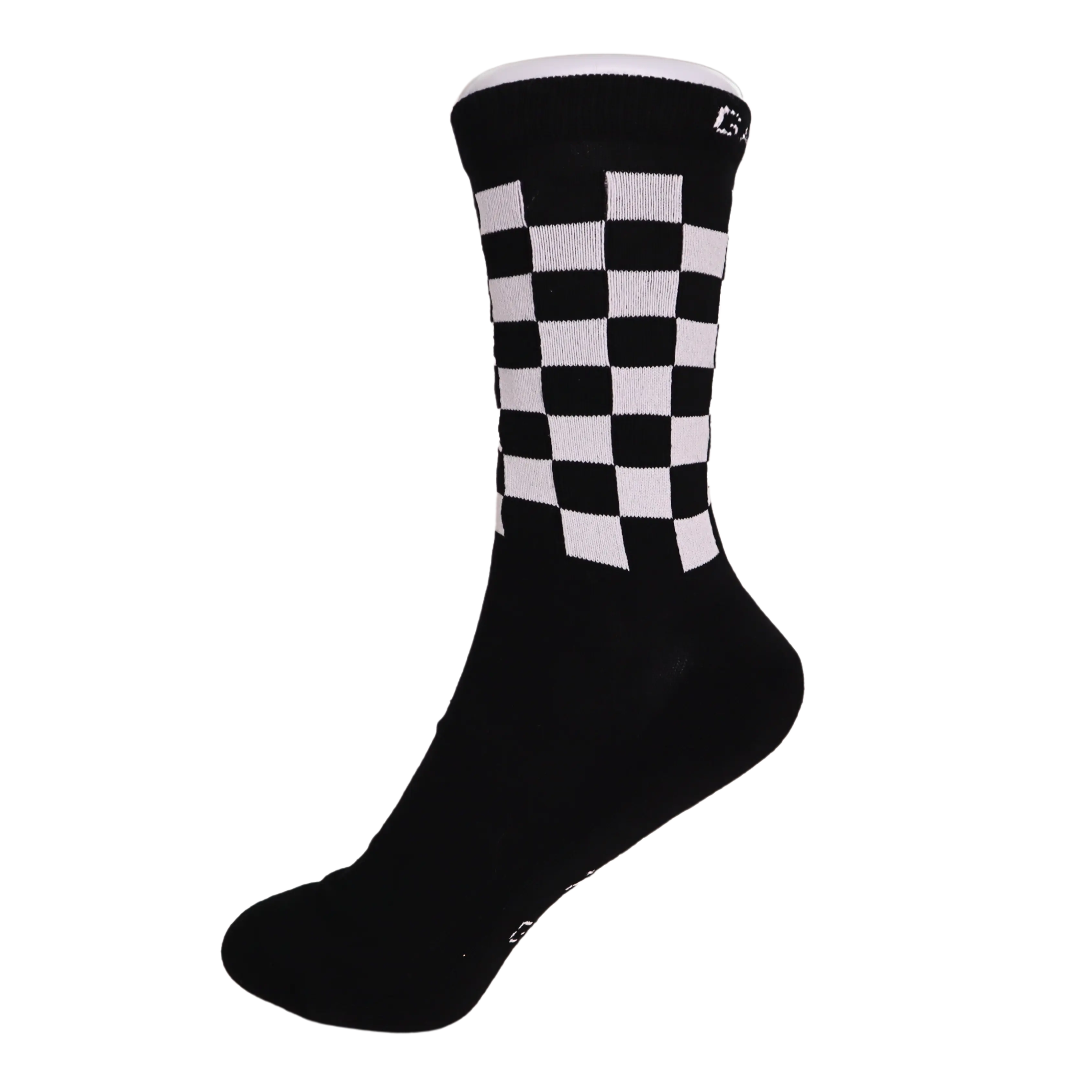 Galaxy Skates Socks - Black & White Checkered