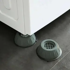 4pcs Universal Anti-slip Washing Machine Foot Pad, Washing Machine Floor Mat, Washing Machine Mat Universal Feet Pad, Protection Rubber Mat, Noise-reducing Foot Pad, Anti-slip Mat