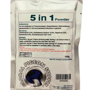 5 en 1 Pigeon Powder,for the pigeon 100g
