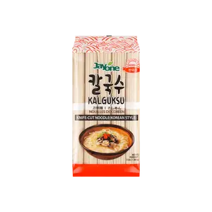 JAYONE Korean Knife Cut Noodles (Kalguksu) - 3lbs Authentic Korean Wheat Flour Pasta, Perfect for Soups & Stir-fries