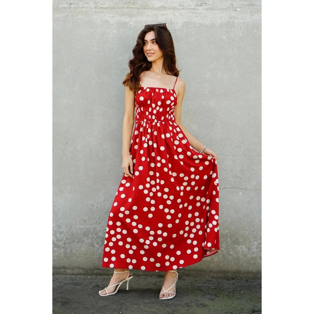 Simone Polka Dot Dress