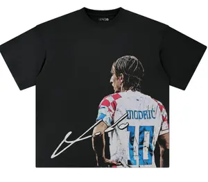 MODRIC CROATIA TEE , Graphic Sport T-shirt, Vintage Soccer Player Shirt ,Playoffs,Y2k , Soccer Apparel , Gift For Soccer Fans, Gift For him