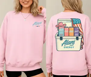 Alani Nu Energy Drink 4th Of July Sweatsshirt, Alani Nu Energy Drink Tee, Caffeine Shirt, Funny Drink Shirt, Gift For Her