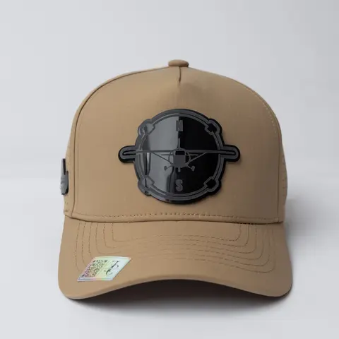 Compass plane Plate SnapBack hat