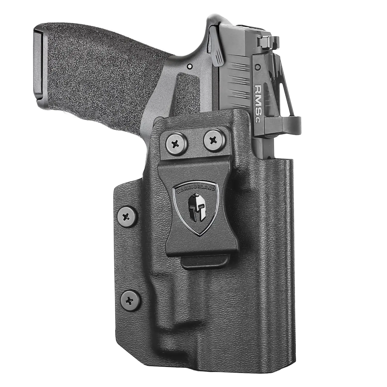 WARRIORLAND Light-Bearing Kydex IWB Holster – Fits Springfield Hellcat Pro OSP + TLR-7 Sub or HL-X Sub Lights | Optic Ready Cut | Right-Hand Draw | Adjustable Cant & Posi-Click Lock, competition,dealsforyoudays