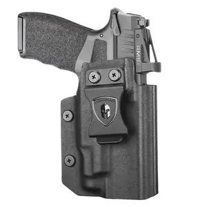 WARRIORLAND Light-Bearing Kydex IWB Holster – Fits Springfield Hellcat Pro OSP + TLR-7 Sub or HL-X Sub Lights | Optic Ready Cut | Right-Hand Draw | Adjustable Cant & Posi-Click Lock