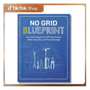 No Grid Blueprint: Survival Projects for Off-Grid Power, Water Security, and Food Storage --  J. D. Whitmore - Paperback