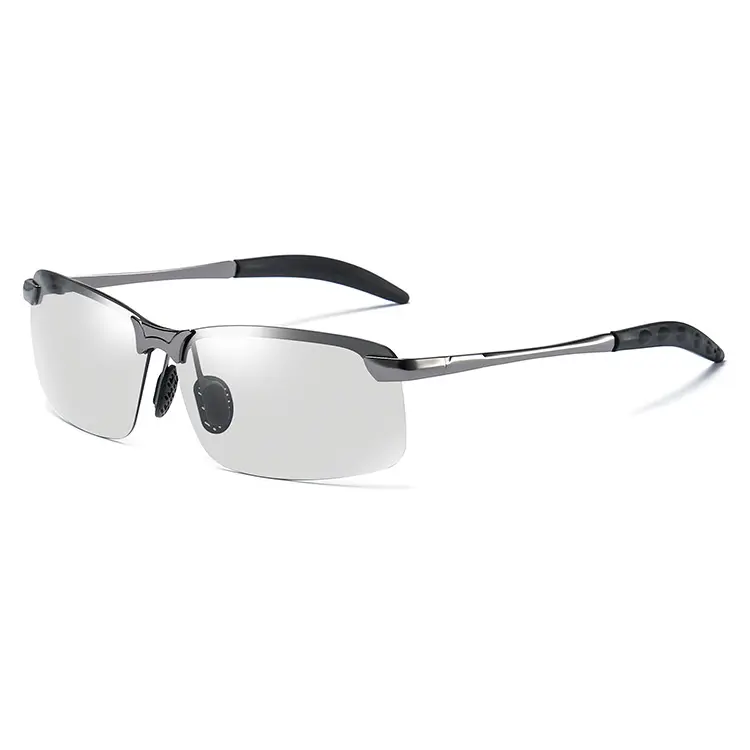 Polarized Photochromic Sunglasses for Men Women Outdoor Sports Driving Anti Glare UV400 Protection Safety Glasses