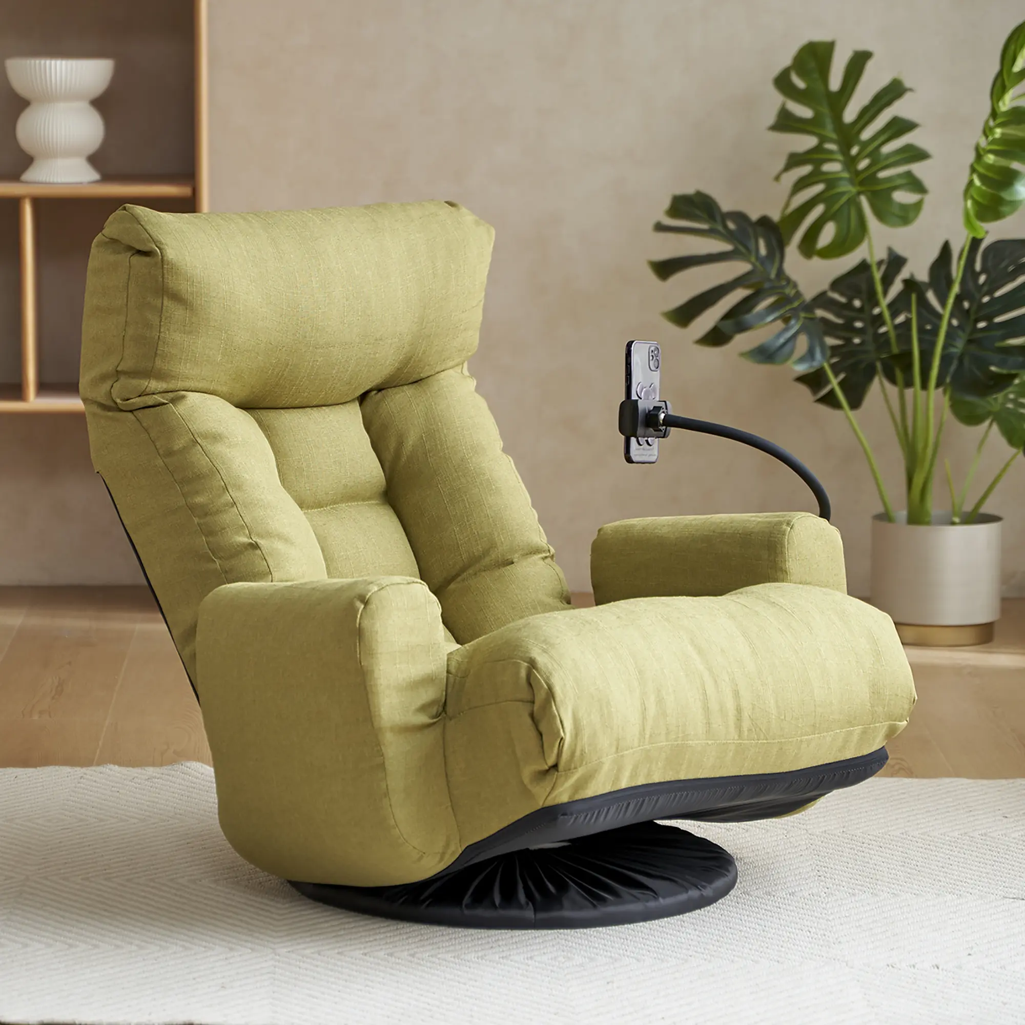 Adjustable head and waist, game chair, lounge chair in the living room ...