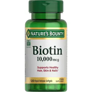 Biotin 10000 mcg Hair Skin and Nails Vitamins Supports Healthy Hair Skin Support Vibrant Nails Radiant Glow High Potency Biotin Supplement Extra Strength Formula for Hair Growth and Cellular Energy Boost