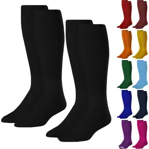 2 Pair| Athletic Socks| Baseball/Softball| Multiple Sizes/Colors