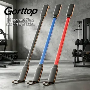 Grottp | New Arm Strengthener for Men: Arm Muscle Training, Arm Bar for Chest and Forearm Workouts—Home Fitness Equipment