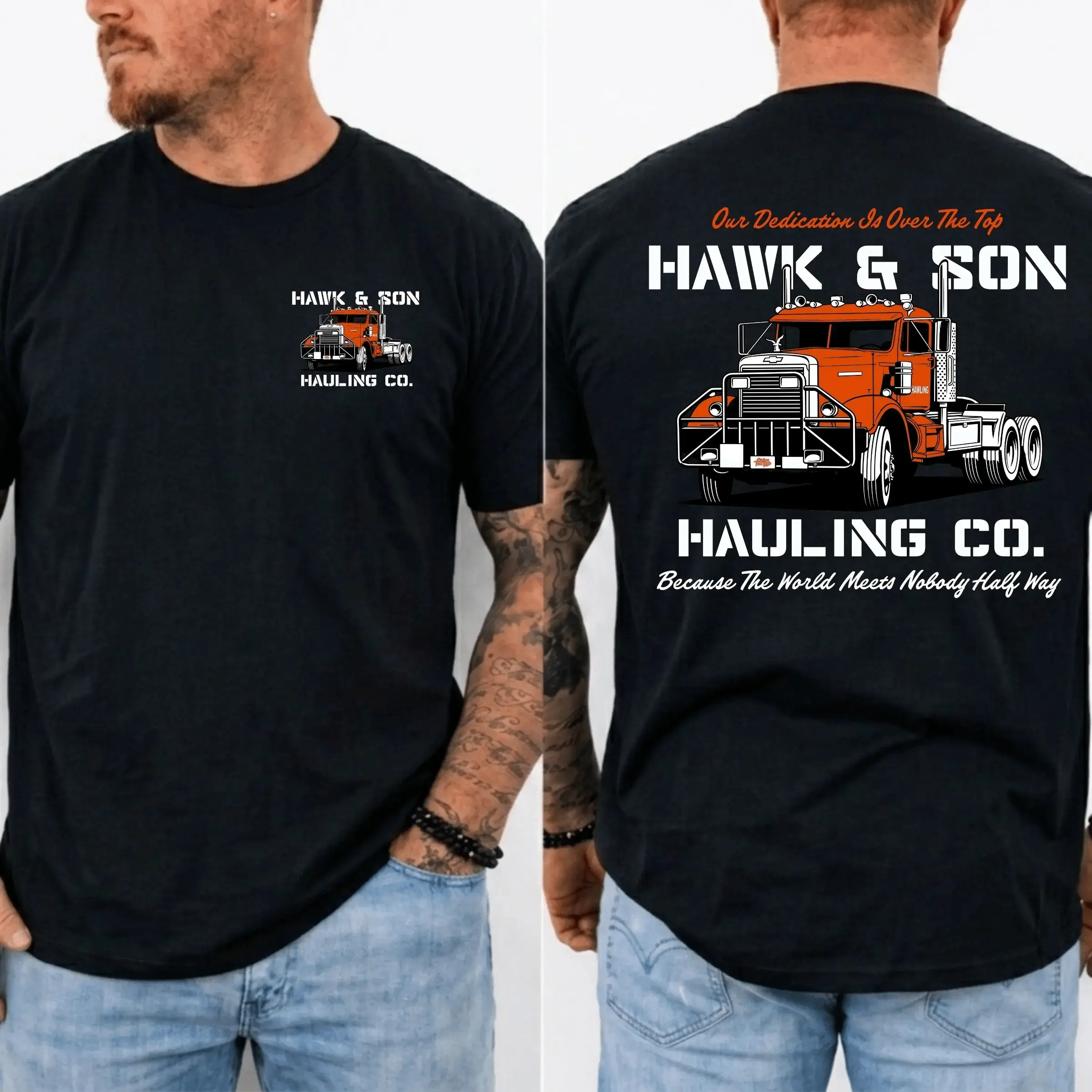 Over The Top Trucker T-Shirt, Vintage Arm Wrestling Movie Graphic Tee, Retro 80s Truck Driver Shirt, Classic Sylvester Stallone Inspired Tee, Americana Trucker Culture Graphic Shirt