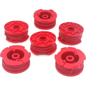 CMZST080 CMZST0803 Weed Eater String Trimmer Line 0.080" 20Ft 6-Pack,Compatible with CMCST910 Series  Weed Wacker String Trimmer Spool Replacement Twist Line