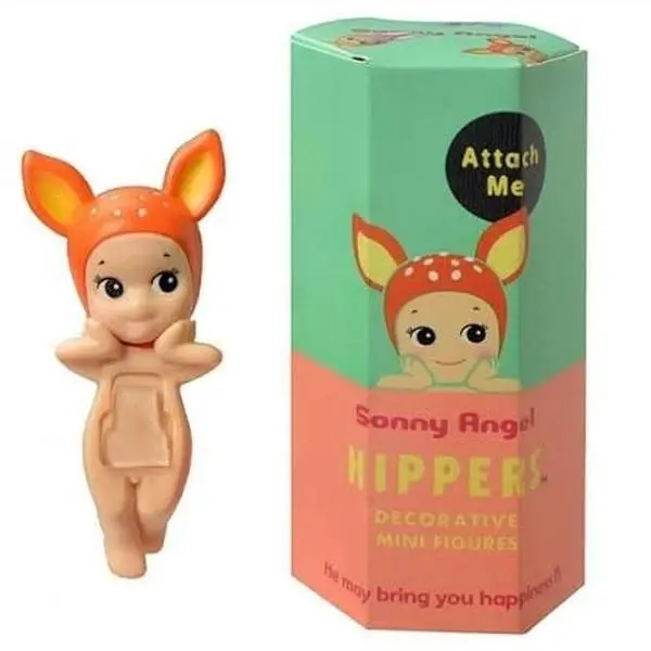 Cute Animal Hipper Figure | Kawaii Mini Collectible | Phone & Monitor Decoration | Adorable Animal Series Toy