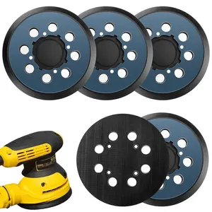 5 Pack Replacement Sanding Pads for  5 inch 8 Hole Hook and Loop DWE64233 & N329079 Orbital Sander Backing Pad Replacement  Compatible with DWE6421-B2 DWE6421-B3 DWE6423/6423K DWE6421/6421K