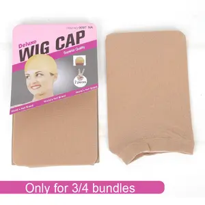 IVA Gift Wig Cap [3/4 bundles order only] Human Hair Bundles/Extensions/Weft Styling Accessory
